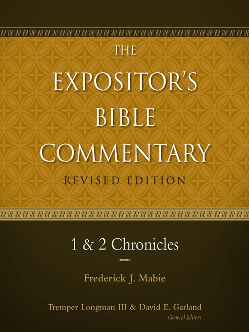 Title details for 1 and 2 Chronicles by Frederick Mabie - Available